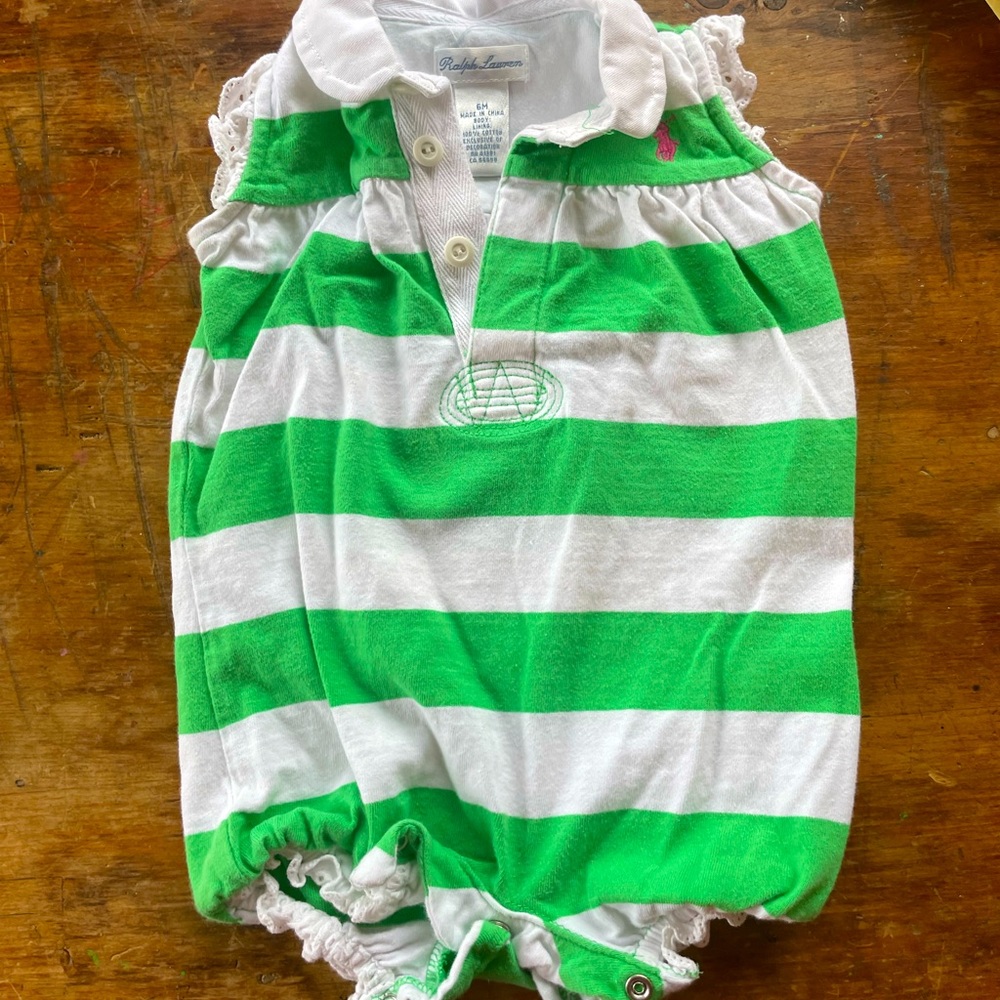 Polo Ralph Lauren  6mo romper